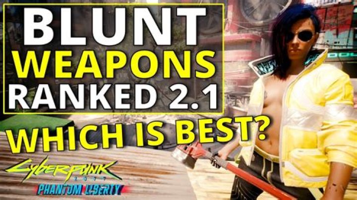 Are there trade-offs to blunt vs sharp weapons?