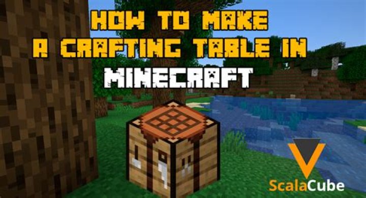 How do I split stacked materials in equal stacks on the crafting table?
