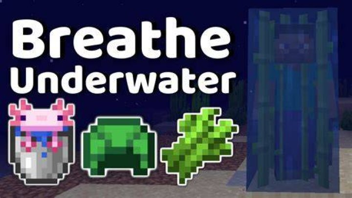 How to let player breathe underwater