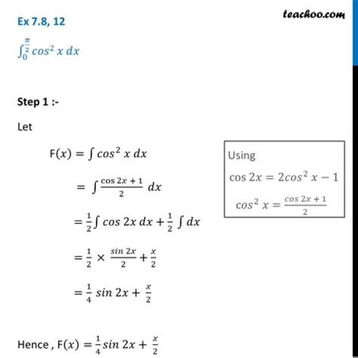 Integrate $\int x\sin^2 (x) dx$