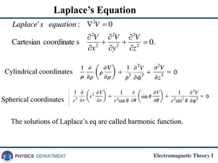 Laplace's Equation in Spherical Coordinates