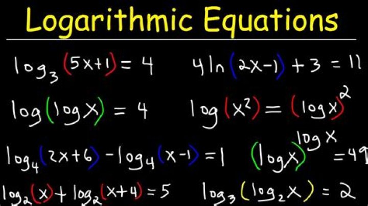 Logarithmic Equation: Solve for $x$