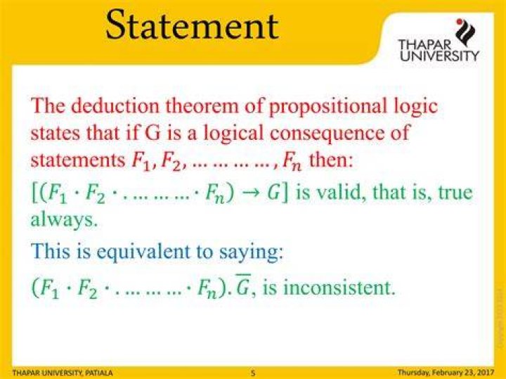 Proof of the deduction theorem explanation