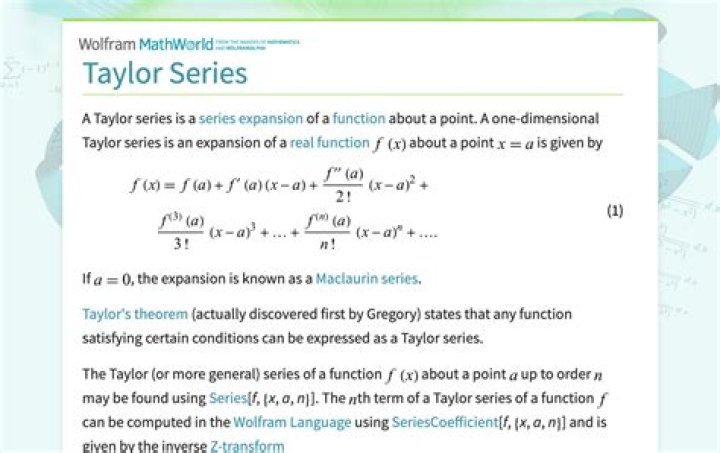 Taylor series expansion about $x = 3$